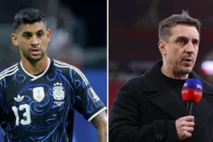 Neville: ‘Các trung vệ Argentina nên ôm hôn Messi mỗi ngày’