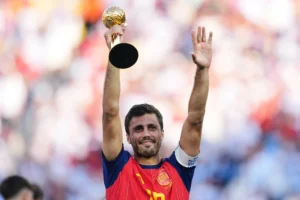 Rodri gia nhập ‘CLB danh hiệu Grand Slam’