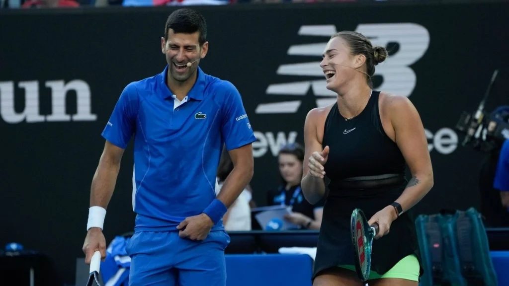 Tin hot: Djokovic đánh đôi cùng Sabalenka ở Mỹ Mở rộng