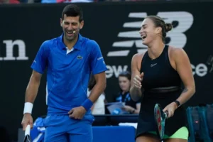 Djokovic đánh đôi cùng Sabalenka ở Mỹ Mở rộng