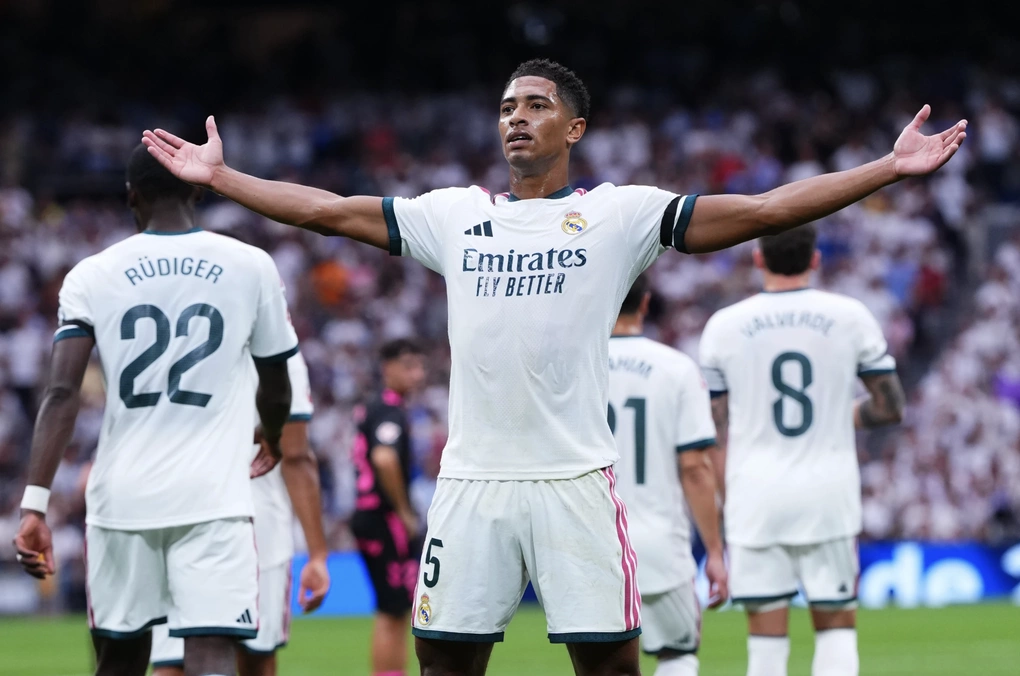 Jude Bellingham thăng hoa trong vai trò mới, giúp Real Madrid dẫn đầu La Liga