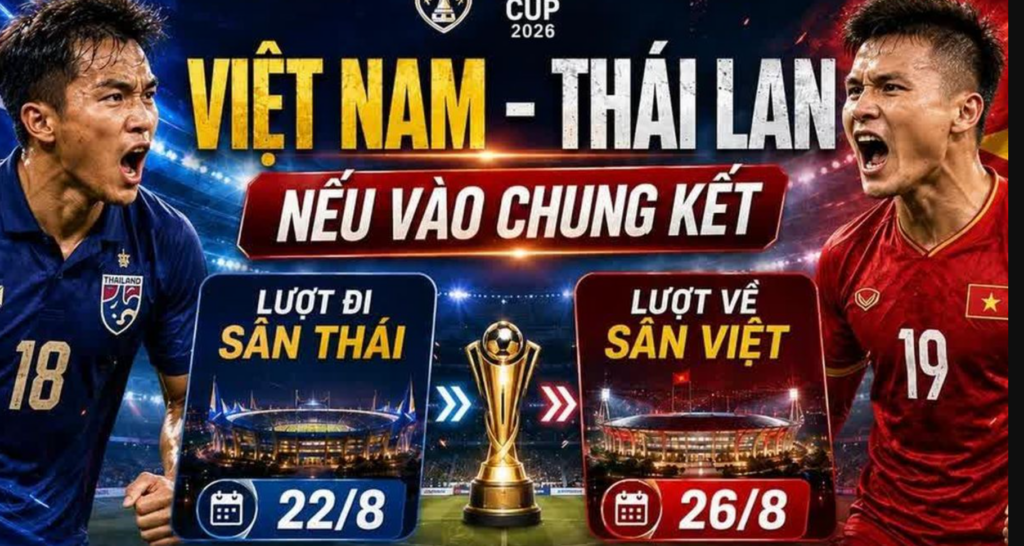 Thái Lan vs Việt Nam 20h ngày 22/8: Nhận định, đội hình, dự đoán tỷ số chung kết ASEAN Cup 2026