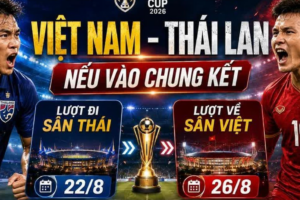 Thái Lan vs Việt Nam 20h ngày 22/8: Nhận định, đội hình, dự đoán tỷ số chung kết ASEAN Cup 2026