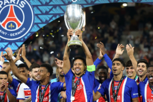 PSG thắng Aston Villa 2-1, bảo vệ thành công Siêu cúp châu Âu