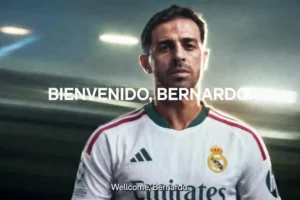 Real Madrid dùng video AI độc đáo để giới thiệu Bernardo Silva