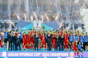 Tuyển Việt Nam xô đổ loạt cột mốc lịch sử tại ASEAN Cup 2026