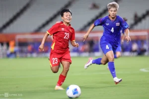 Tuyển nữ Việt Nam vào tứ kết ASIAD gặp Trung Quốc sau trận hòa Thái Lan