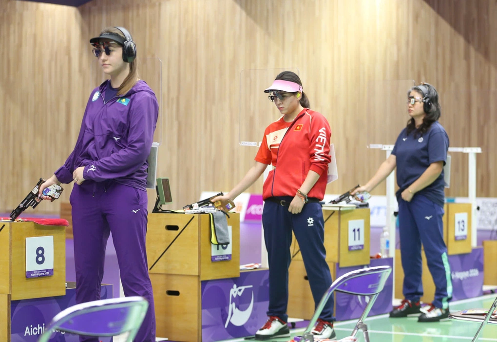 Trịnh Thu Vinh khép lại ASIAD 2026 ở vị trí thứ tư nội dung 25m súng ngắn