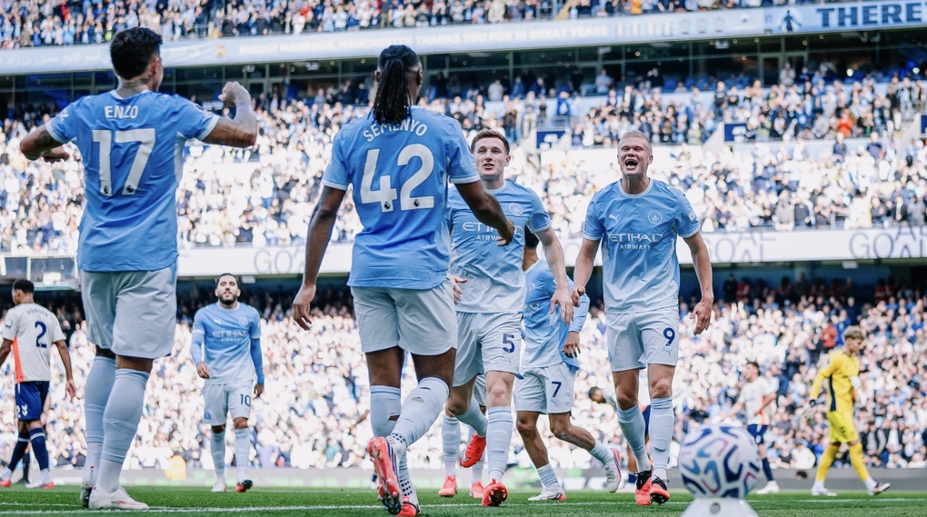 Haaland tự trách bản thân khiến Man City gặp khó trước Coventry tại Ngoại hạng Anh