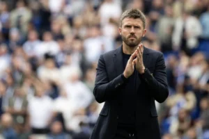Carrick tiếc nuối khi Man Utd đánh rơi chiến thắng trước Everton ở Ngoại hạng Anh