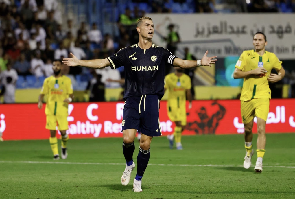 CLB của Ronaldo lập kỷ lục ghi bàn liên tiếp tại giải VĐQG Saudi Pro League