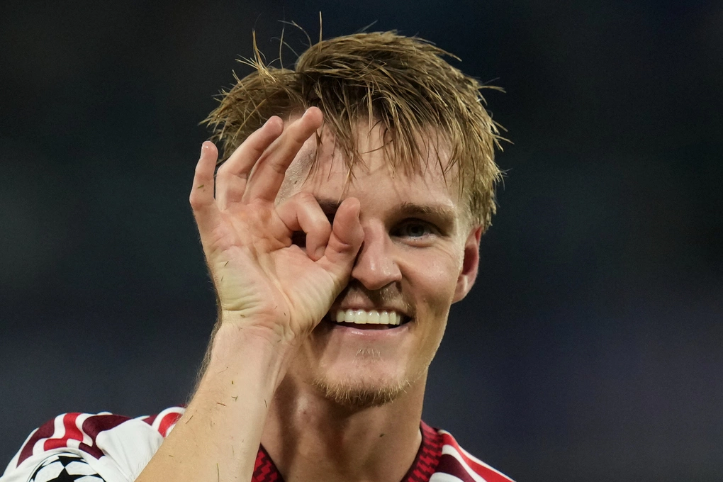 Martin Odegaard và vai trò quyết định vận mệnh Arsenal tại Champions League