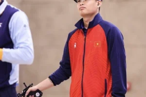 Phạm Quang Huy dừng bước ở vòng loại 10m súng ngắn hơi nam ASIAD 2026
