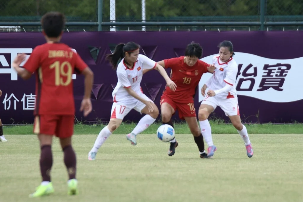 Việt Nam thua tối thiểu Trung Quốc ở tứ kết bóng đá nữ ASIAD 2026