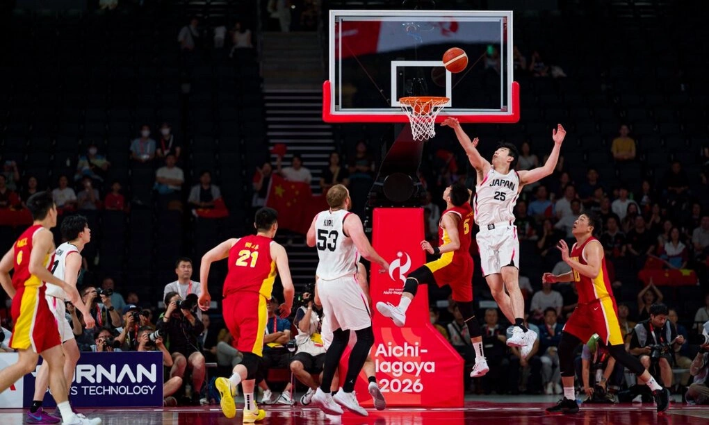 Bóng rổ Trung Quốc hứng chỉ trích nặng nề sau thất bại tại ASIAD 2026