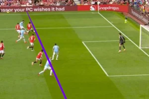 Lý giải quyết định công nhận bàn thắng gây tranh cãi của Haaland trong trận Man City hạ Man Utd