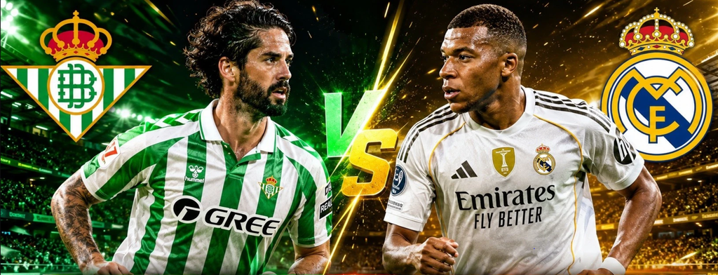 Betis vs Real Madrid: Nhận định, đội hình và dự đoán tỷ số La Liga 2026/27