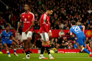 Man Utd bị loại ở Cup Liên đoàn dù dẫn hai bàn trước Brighton