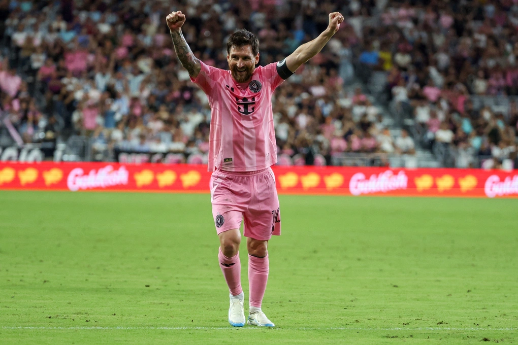 Messi ghi bàn từ đá phạt, Inter Miami hòa San Diego tại MLS