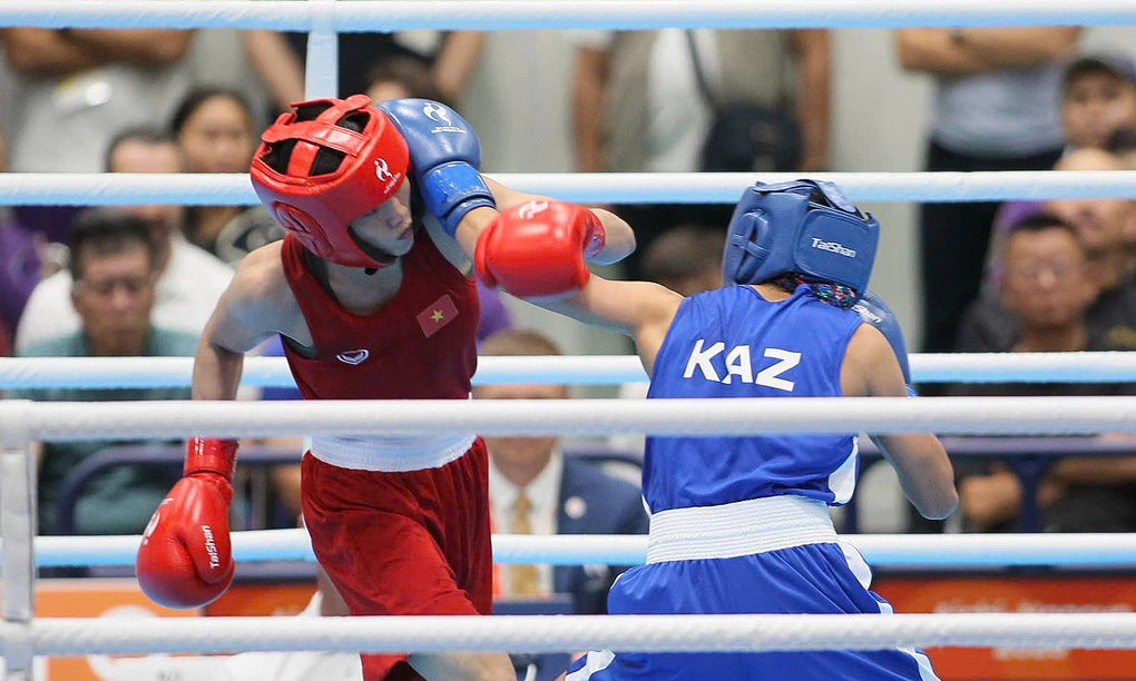 Võ sĩ Nguyễn Thị Tâm vào chung kết ASIAD 2026 sau khi hạ ĐKVĐ thế giới