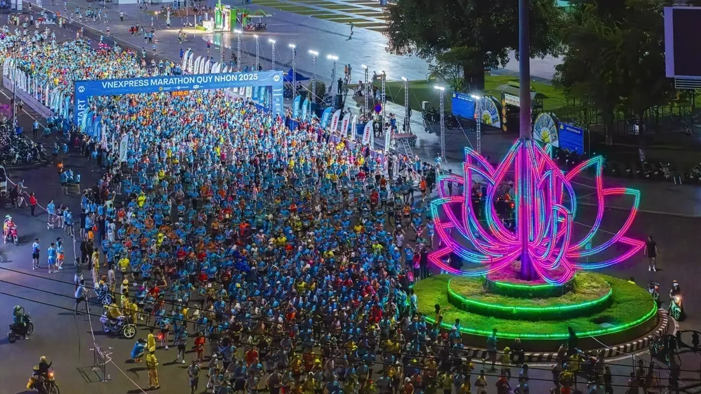 Cung đường VnExpress Marathon Quy Nhơn 2026 ôm trọn tuyến ven biển