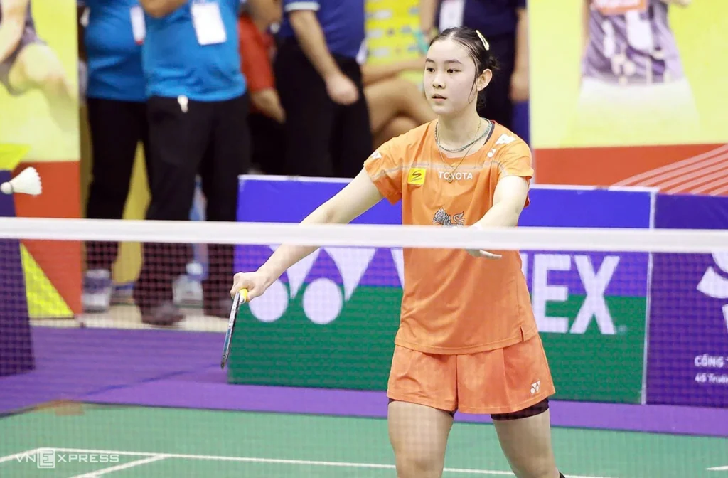 Sarunrak Vitidsarn thăng hoa tại giải cầu lông quốc tế Vietnam Open 2026