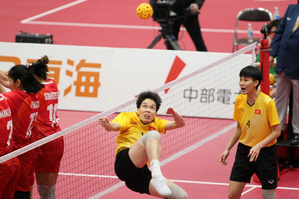 Tuyển cầu mây nữ Việt Nam đánh bại Thái Lan để bảo vệ Huy chương vàng ASIAD 2026