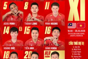 Việt Nam chạm trán Malaysia ở trận tranh giải Ba FIFA ASEAN Cup 2026: Đình Bắc dự bị, 5 Việt kiều đá chính