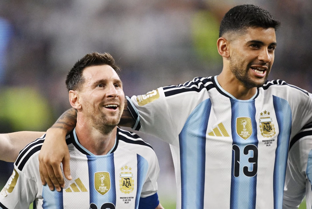Cristian Romero được Messi và HLV Scaloni tín nhiệm làm đội trưởng Argentina