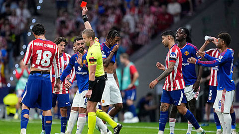 MU thua Atletico Madrid 0-2 tại Champions League ngày 14/10/2026.