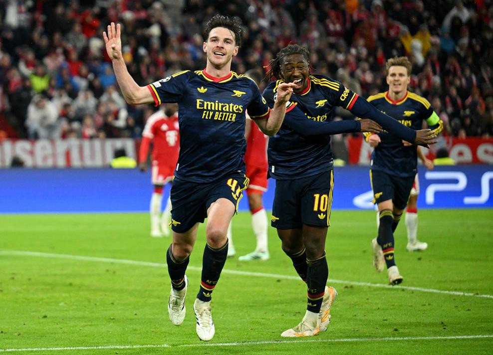 Bayern Munich 2-2 Arsenal – Harry Kane lập kỷ lục, Declan Rice giải cứu Pháo thủ tại Champions League 22/10/2026